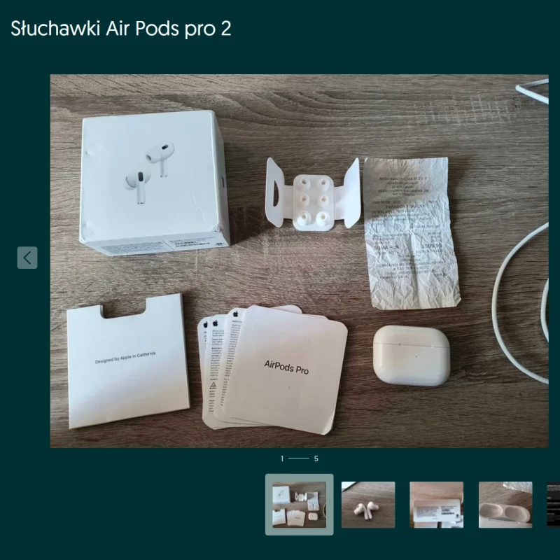 airpods podróbki